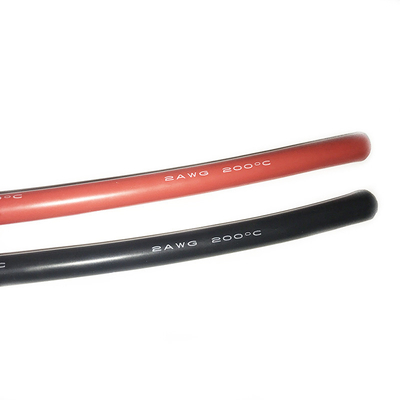 ROHS 35mm2 Flexible Silicone Cable Tinned Copper 7000/0.08 2AWG