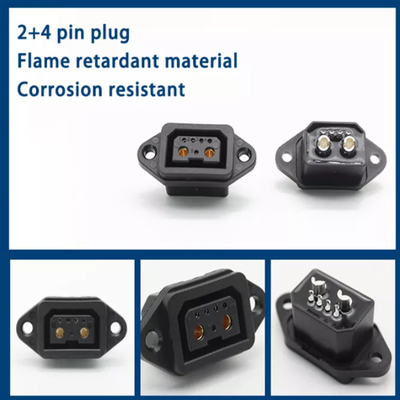 IP67 E Bike Energy Storage Connector 2 Plus 4 Tower Multipurpose