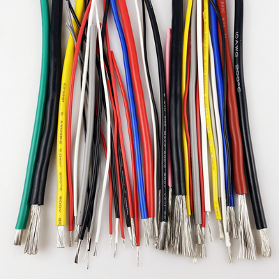 UL3135 Battery Silicone Flexible Cable , Anti Corrosion 12 AWG Black Wire