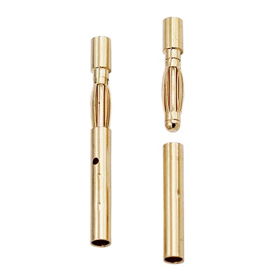 2mm Gold Bullet Banana Plug Connectors Male Female For ESC Motor