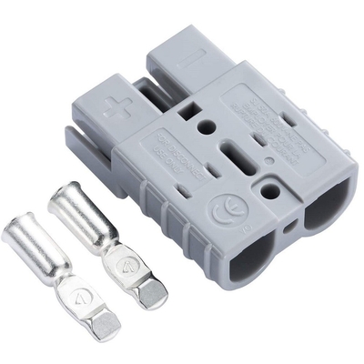 Dual Pole Anderson Powerpole Connectors 50A 600V For Forklift Battery Terminal