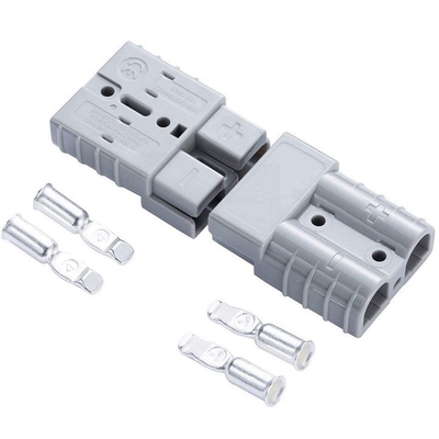 Dual Pole Anderson Powerpole Connectors 50A 600V For Forklift Battery Terminal