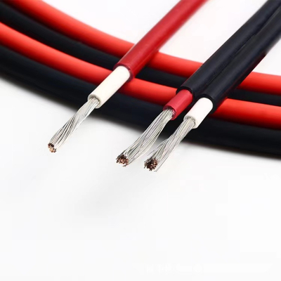XLPE 1000V 1500V Photovoltaic Solar Cable Tinned Copper 4mm2 6mm2 10mm2