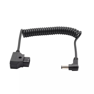 ISO9001 Rubber Spiral Power Cord , Camera Charging Spiral Cable Wire