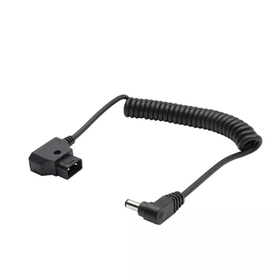 ISO9001 Rubber Spiral Power Cord , Camera Charging Spiral Cable Wire