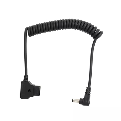 ISO9001 Rubber Spiral Power Cord , Camera Charging Spiral Cable Wire