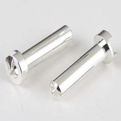 Hexie Silver Bullet Banana Plug Connectors 14mm 18mm For RC Battery