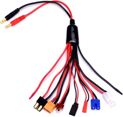 9 In 1 Splitter Cable RC Lipo Battery Charger Connector Adapters