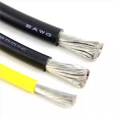 ROHS 35mm2 Flexible Silicone Cable Tinned Copper 7000/0.08 2AWG