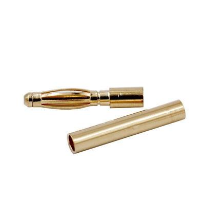 2mm Gold Bullet Banana Plug Connectors Male Female For ESC Motor
