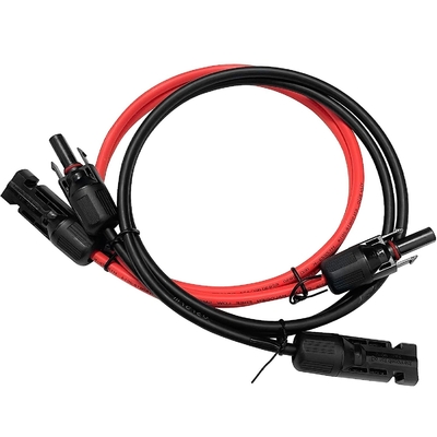 Foto-voltaische wasserdichte Erweiterung des Sonnenkollektor-IP68 verkabeln 6mm ² 10AWG